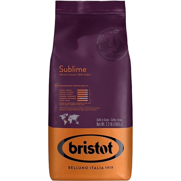 Caffè Bristot Sublime 100% Arabica 6 x 1 Kg