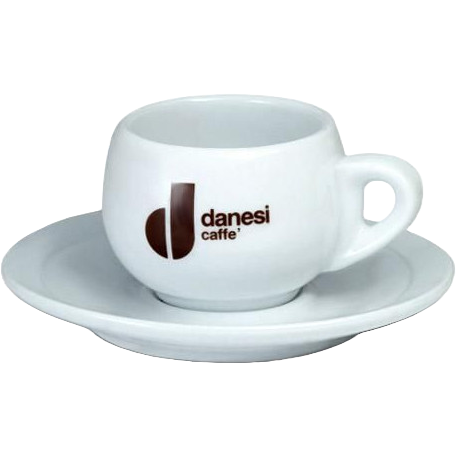 Danesi Caffè Tazzina Espresso 2 oz Set da 6