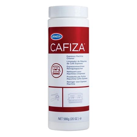 Detergente in polvere per macchine da caffè espresso Urnex Cafiza®, 20 oz.